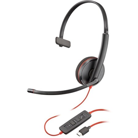 Plantronics Blackwire 3200 Series Corded Uc Headset 209744-101